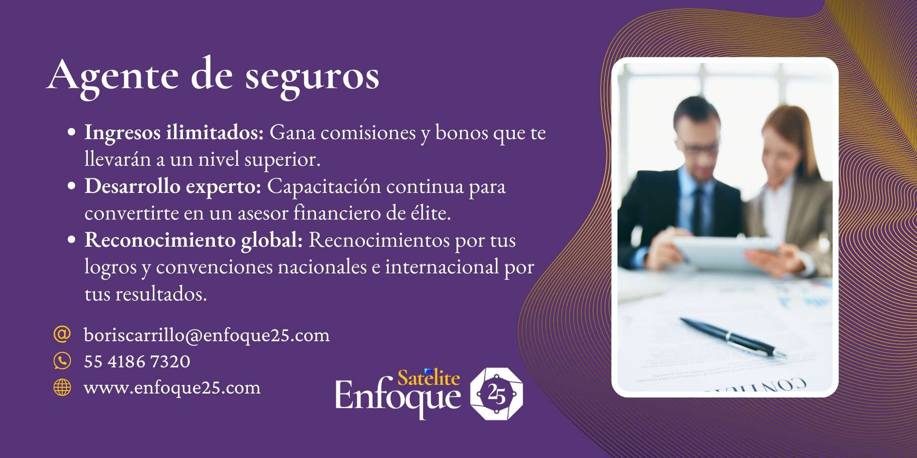 AGENTE DE SEGUROS DE VIDA